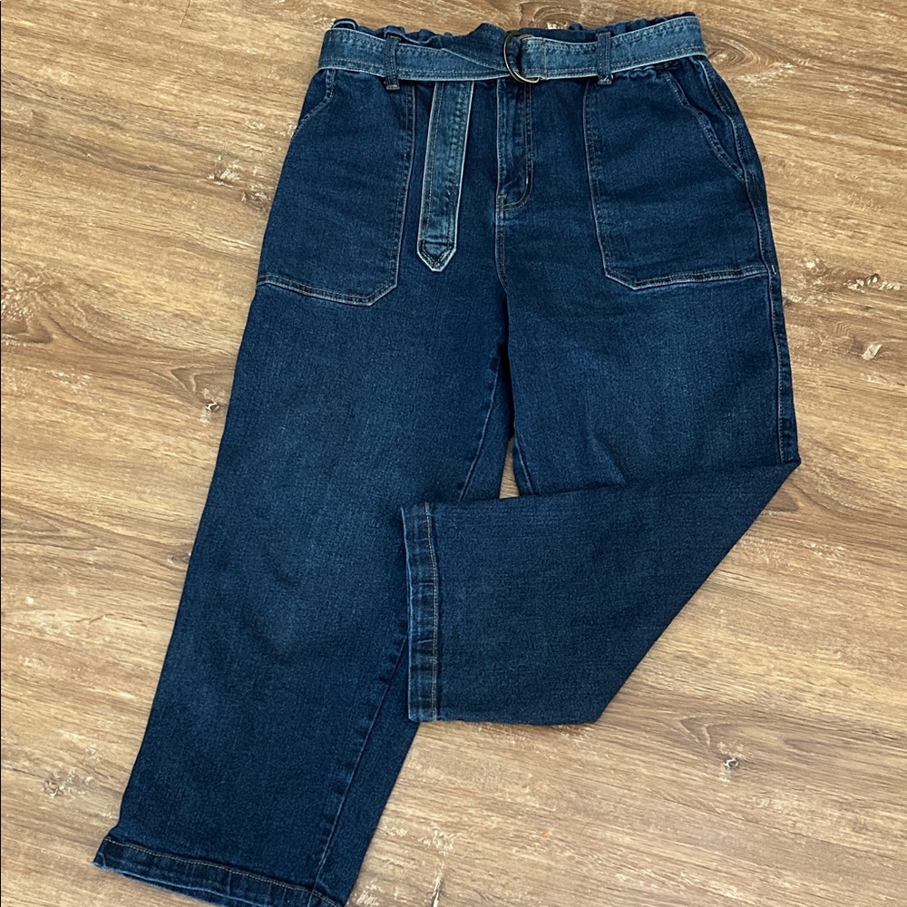 Time and Tru Paperbag waist jean